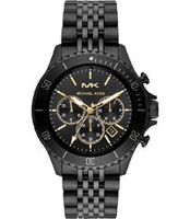 Horlogeband Michael Kors MK8750 Roestvrij staal (RVS) Zwart 22mm