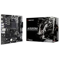 BioStar A520MT Moederbord Socket AMD AM4 Vormfactor Micro-ATX Moederbord chipset AMD® A520 - thumbnail