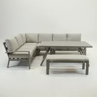 Rondo L/D set 6-delig taupe/valley sand