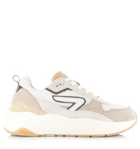 HUB - Glide off white/bone sneakers Suede Dames