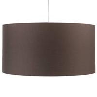 Beliani - ELBE - Hanglamp - Bruin - Polyester