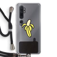 Banana: Xiaomi Mi Note 10 Transparant Hoesje met koord