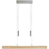 HerzBlut Hanglamp up & down Leonora 85 cm - oak nature 10633UD