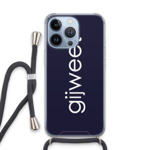 Gijweet: iPhone 13 Pro Transparant Hoesje met koord