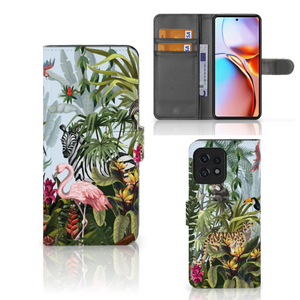 Telefoonhoesje met Pasjes voor Motorola Edge 40 Pro Jungle