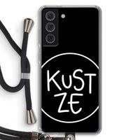 KUST ZE: Samsung Galaxy S21 FE Transparant Hoesje met koord
