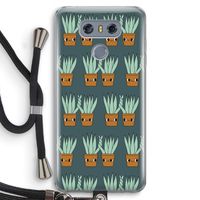 Sansevieria: LG G6 Transparant Hoesje met koord