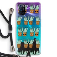 Sansevieria: Oppo A72 Transparant Hoesje met koord