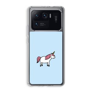 Eenhoorn: Xiaomi Mi 11 Ultra Transparant Hoesje