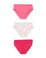 HEMA Kinderslips katoen - 3 stuks roze (roze)