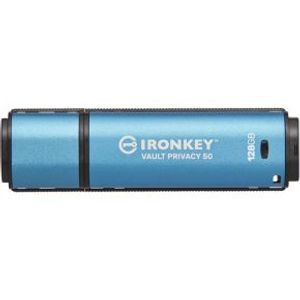 Kingston Technology IronKey Vault Privacy 50 USB flash drive 128 GB USB Type-A 3.2 Gen 1 (3.1 Gen 1)