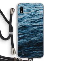 Oceaan: Samsung Galaxy A10 Transparant Hoesje met koord - thumbnail