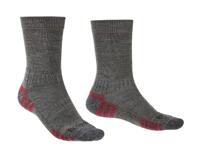 Bridgedale Lightweight Merino Performance Boot Heren Wandelsok Grey Heather XL
