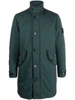 Stone Island parka courte à patch logo - Vert - thumbnail