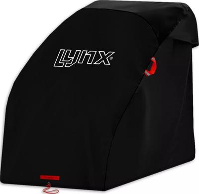 Fietskar beschermhoes zwart polyester-ripstop