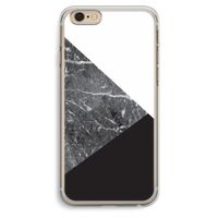 Combinatie marmer: iPhone 6 Plus / 6S Plus Transparant Hoesje