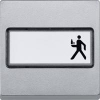 Merten 433360 Wisselschakelaar Afdekking System M Aluminium 1 stuk(s)