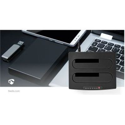Nedis Docking Station voor Harde Schijf USB 3.2 Gen1 2.5/3.5