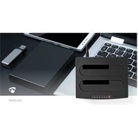 Docking Station voor Harde Schijf | USB 3.2 Gen1 | USB Type-A | 2 Schijven | 2.5 / 3.5 | USB 3.2 G