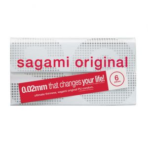 Sagami Original 0.02 - ultradunne latexvrije condooms