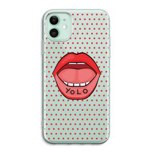 Yolo Denise: iPhone 11 Transparant Hoesje