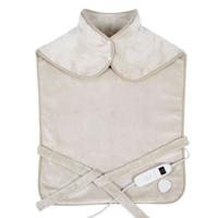 Rug- en nekverwarmingskussen - LIVOO - DOS218C - 100 W - 60 x 90 cm - Flanel - Machinewasbaar 30° - 50-65° - Crème