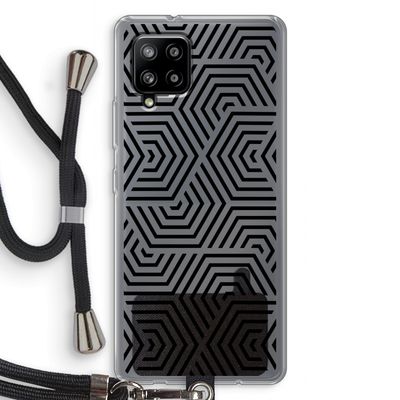 Magic pattern: Samsung Galaxy A42 5G Transparant Hoesje met koord