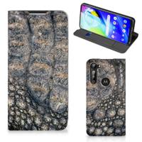 Motorola Moto G8 Power | Hoesje maken | Krokodillenprint