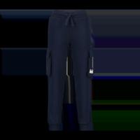 Vingino winter broek meisjes - donker blauw - Basic sweat cargo - comfort fit