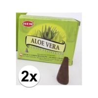 Wierook Aloe Vera 20 kegeltjes - thumbnail