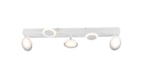 Brilliant Led opbouwspotMeriza 5-lichts wit - G99555/05