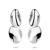 Gerhodineerd 925 zilveren oorhangers - 32mm