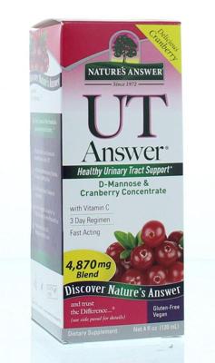 Natures Answer D-Mannose & cranberry/ut answer 3 dgn kuur