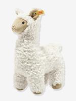 Pluchen lama 29 cm voor kinderen LEANDRO STEIFF ecru