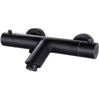 Xellanz Rio Matzwarte Thermostatische Badkraan 15 cm