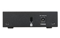 NETGEAR GS305 Unmanaged L2 Gigabit Ethernet (10/100/1000) Zwart - thumbnail