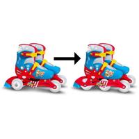 Twee in één Inline Skates - PAW PATROL - PAT PATROUILLE - 3 wielen - Tri skate en Roller in linnen - Verstelbare maat 27-30