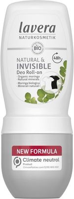 Deodorant roll-on natural & invisible bio