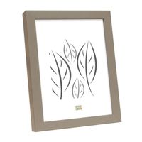 Deknudt Houten fotokader in beige met houtkleurige zijkant 15x20 S46PH3