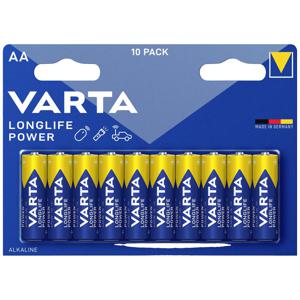 Varta LONGLIFE Power AA Bli 10 AA batterij (penlite) Alkaline 2.96 Ah 1.5 V 10 stuk(s)