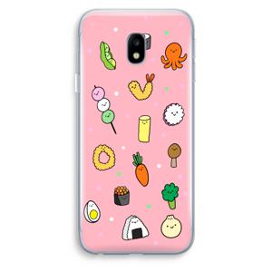 Happy bento friends: Samsung Galaxy J3 (2017) Transparant Hoesje