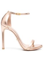 Stuart Weitzman sandales Nudist 120 mm en cuir - Or - thumbnail