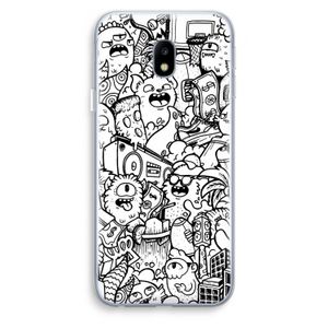 Vexx City #2: Samsung Galaxy J3 (2017) Transparant Hoesje