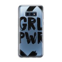 Girl Power #2: Samsung Galaxy S10e Transparant Hoesje