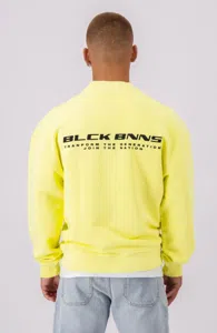 Black Bananas Nation Sweater Heren Geel - Maat S - Kleur: Geel | Soccerfanshop