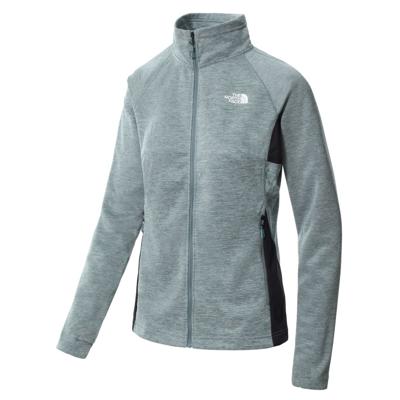 The North Face Athletic Outdoor Midlayer Full Zip Dames Vest Goblin Blue White Heather - TNF Black Heather S The North Face Athletic Outdoor Midlayer Full Zip Dames Vest Goblin Blue White Heather - TNF Black Heather S