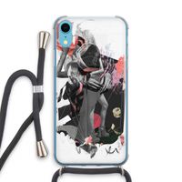 Dissimulation du réel: iPhone XR Transparant Hoesje met koord