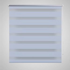 VidaXL Duo rolgordijn 80x150cm wit