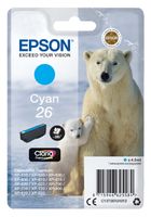 Inktcartridge Epson 26 T2612 blauw