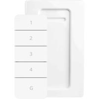 KlikAanKlikUit afstandsbediening met muurbevestiging (wit)